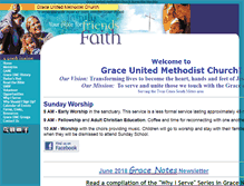 Tablet Screenshot of graceumcburnsville.org